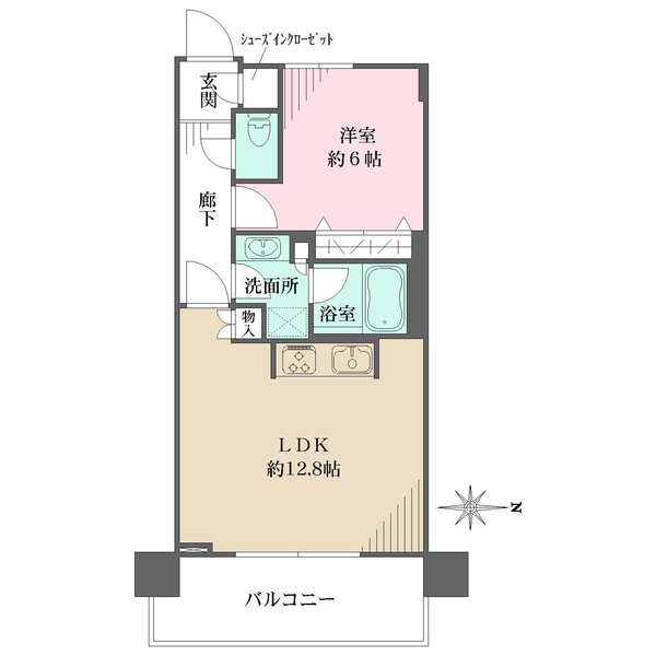 浅草タワーの間取図