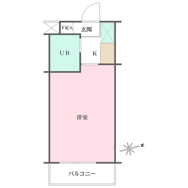 スカイコート後楽園第3の間取図
