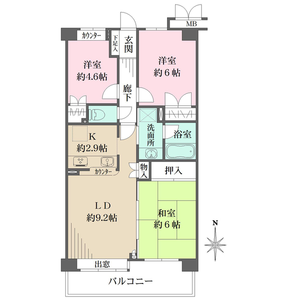 ソフィア両国の間取図
