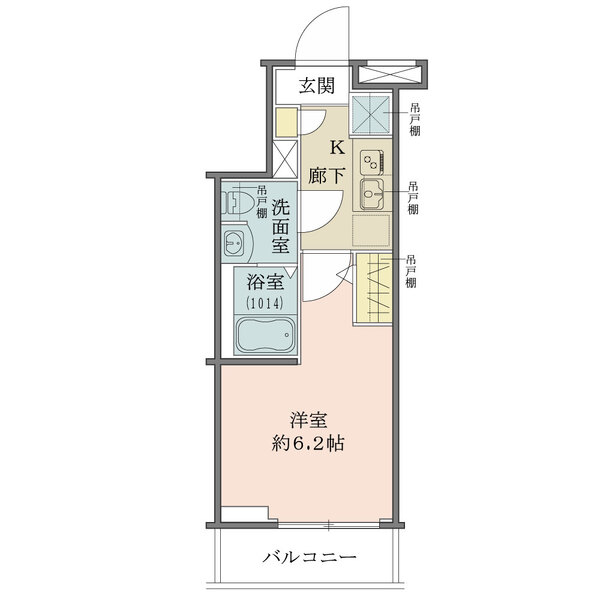 クレヴィスタ北千住の間取図