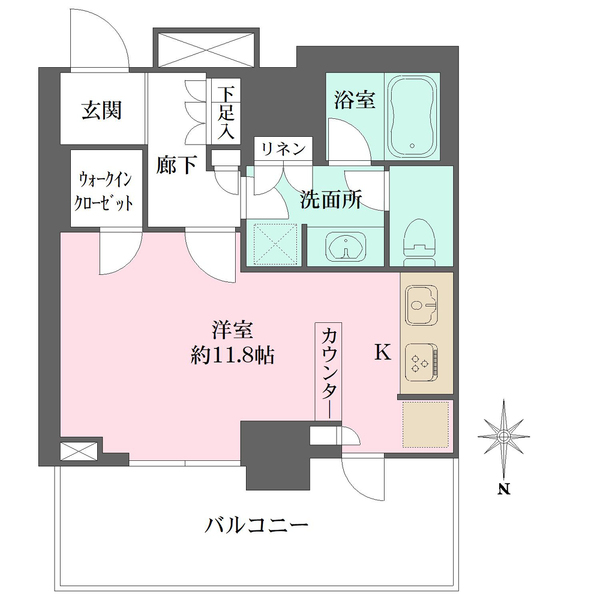 浅草タワーの間取図