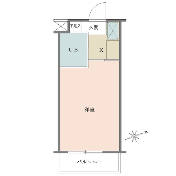 スカイコート後楽園第3の間取図