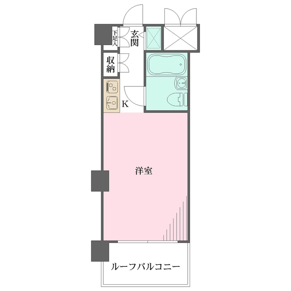 藤和ハイタウン新宿の間取図