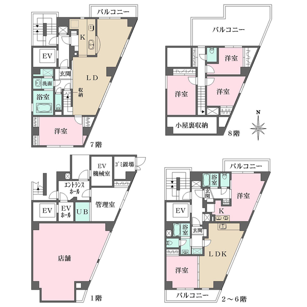 medium物件間取図
