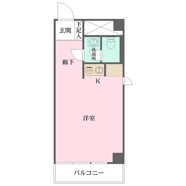 藤和新宿御苑コープの間取図