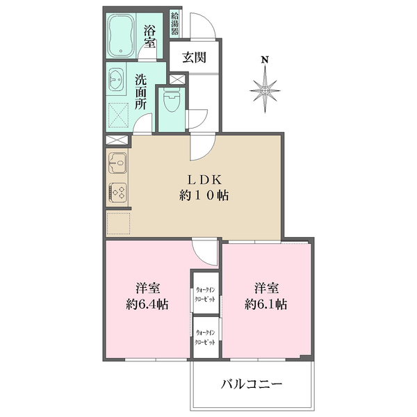 ファミール聖蹟桜ヶ丘の間取図
