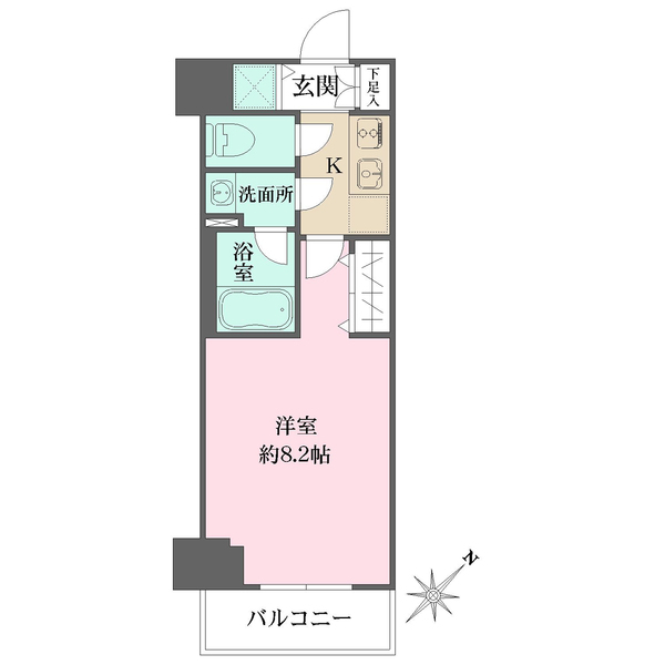 DIPS小竹向原の間取図