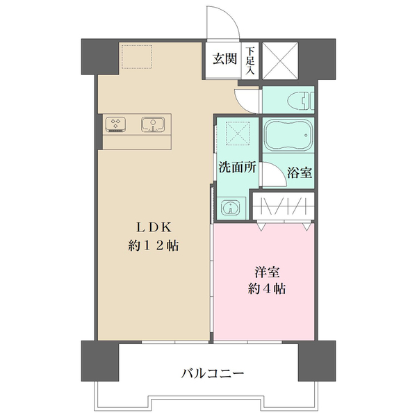 パラスト新板橋の間取図