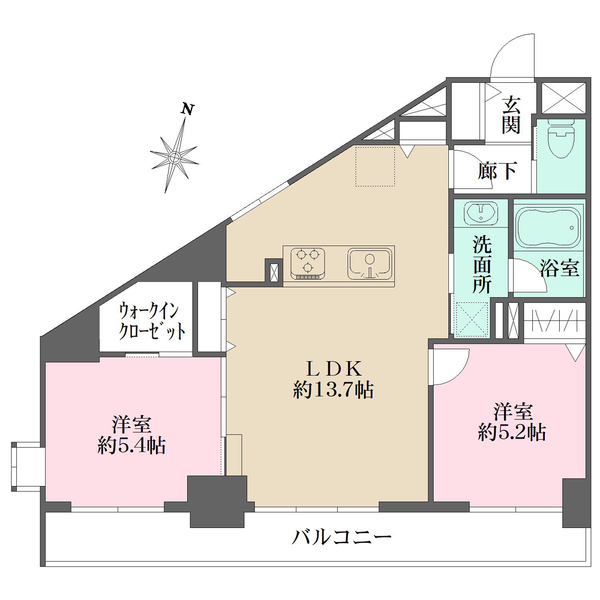 アルファホームズ西巣鴨の間取図
