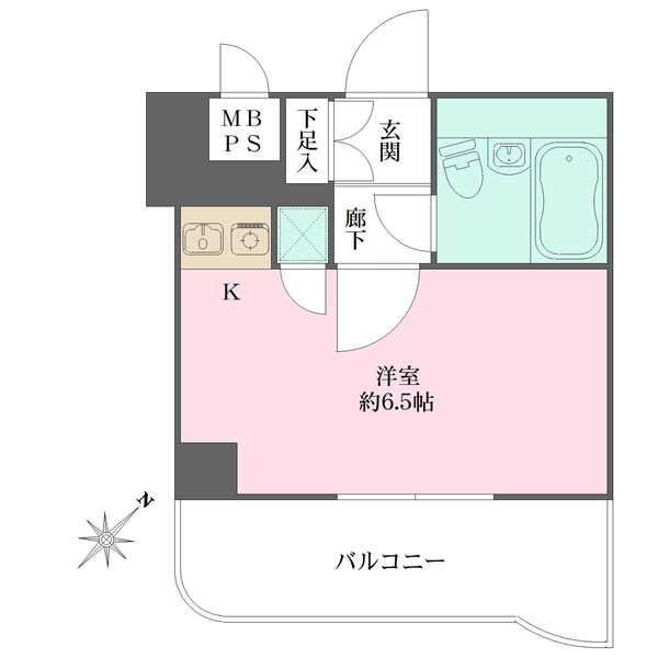 ライオンズマンション中村橋第三の間取図