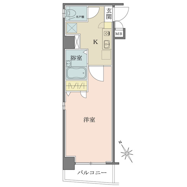 オリオ渋谷の間取図