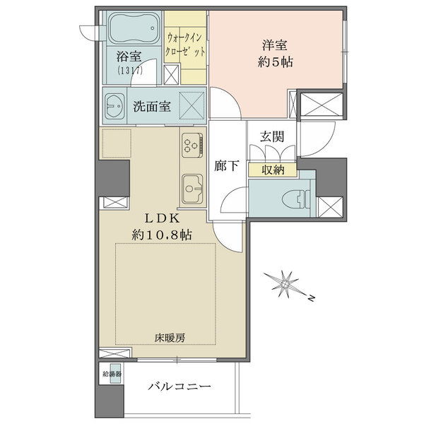パークハウス渋谷山手の間取図