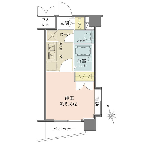 ヴェルト三軒茶屋の間取図