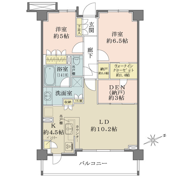 BELISTA国分寺の間取図