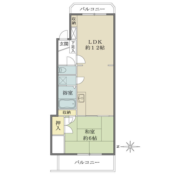 ヤマニメゾン小平の間取図