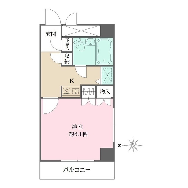 藤和シティコープ大倉山駅前の間取図