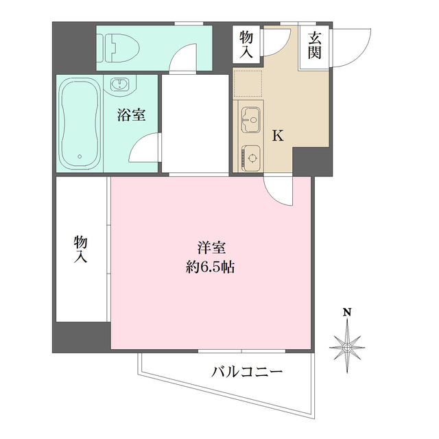 マグノリアウエストの間取図