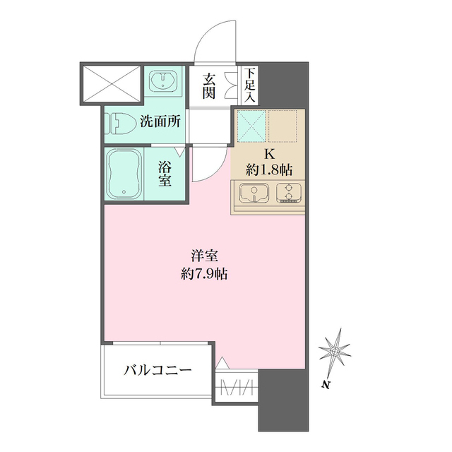 ラヴィーナ横浜の間取図