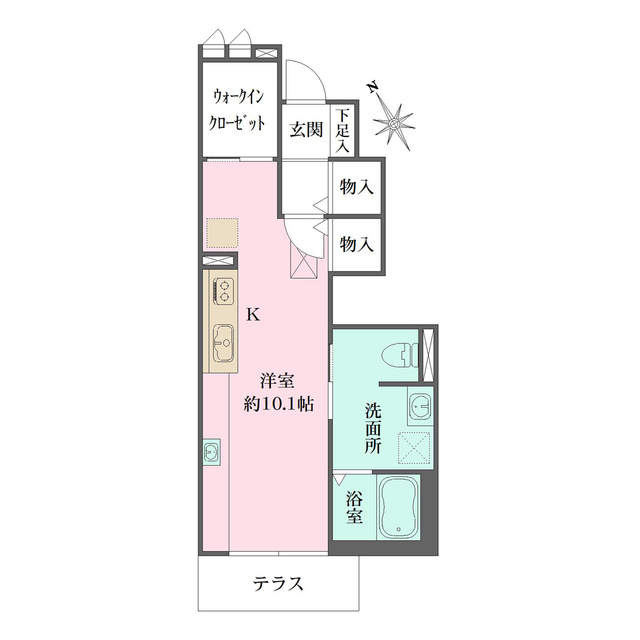 アスピレイションの間取図