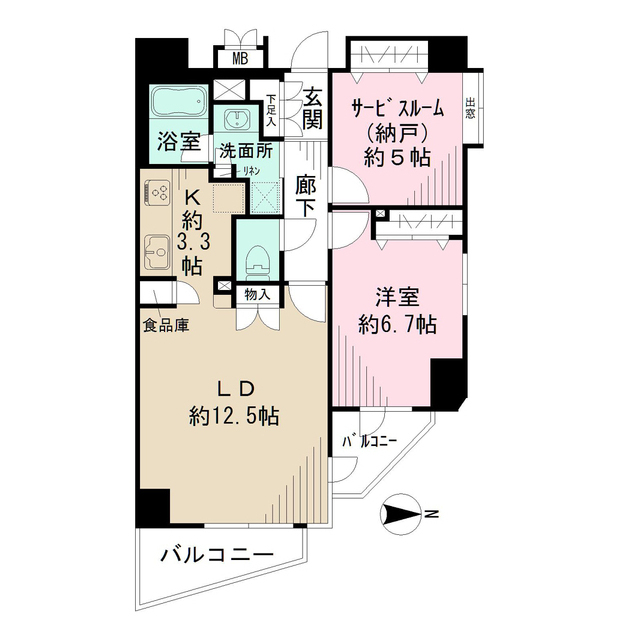 エグゼプリュート大師駅前物件間取図