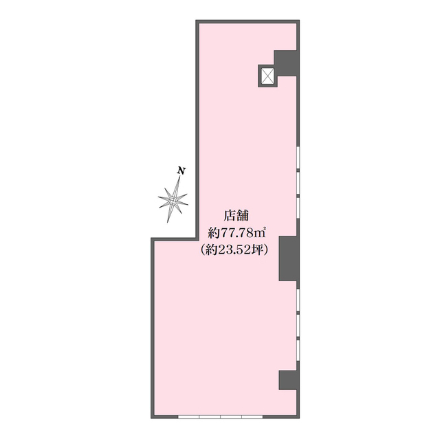 ベルフェリーク横濱山下町medium物件間取図