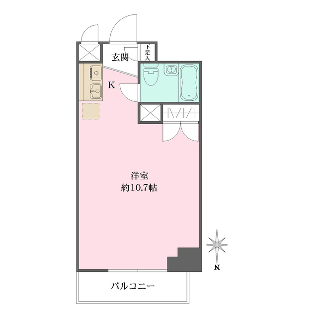 藤和半蔵門コープの間取図