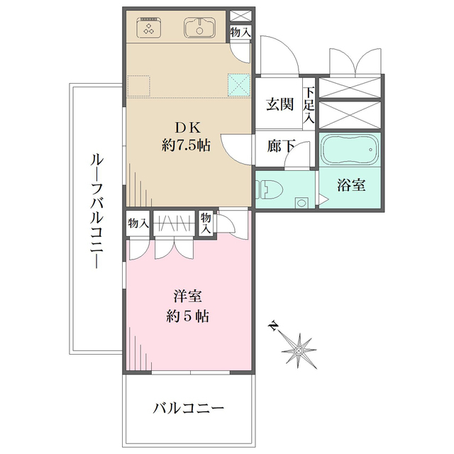 藤和池袋ホームズの間取図