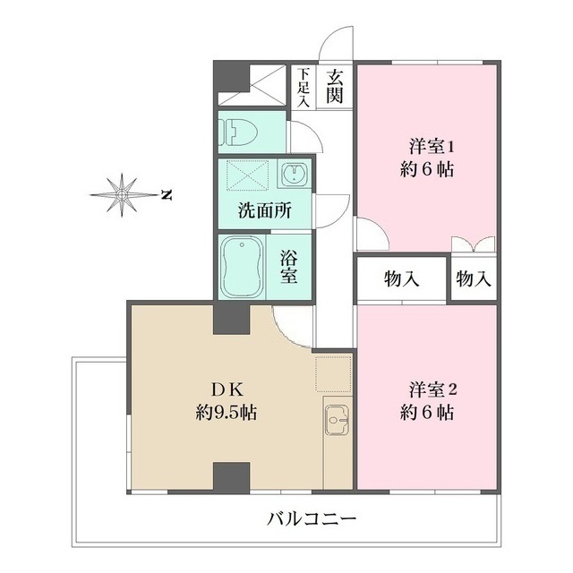 第一石原ビルの間取図