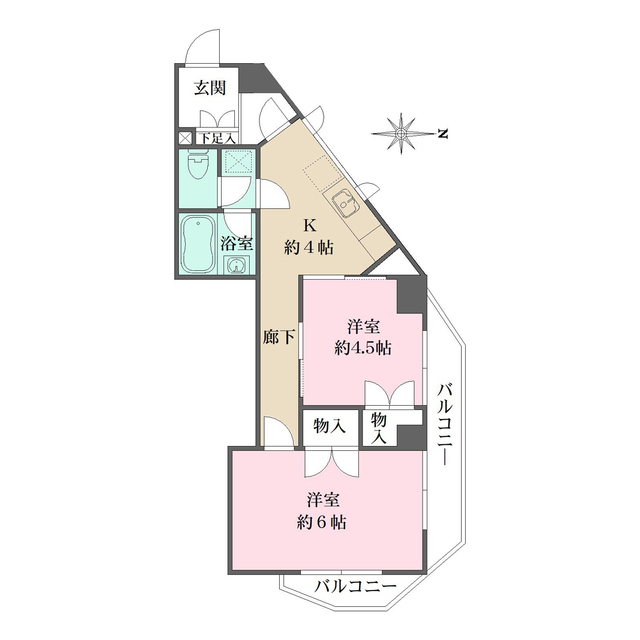 第一石原ビルの間取図