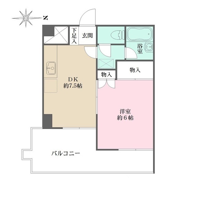 第一石原ビルの間取図