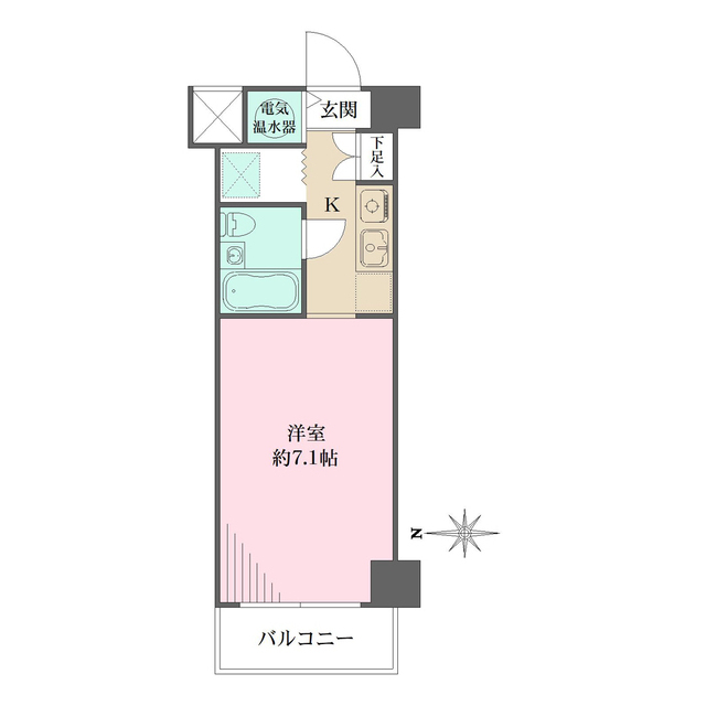 コスモフォーラム三鷹の間取図