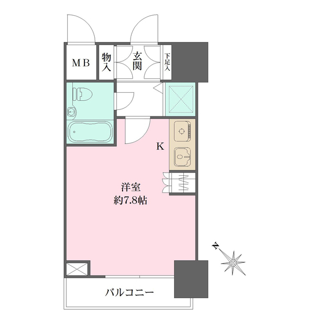 藤和シティコープ赤羽の間取図