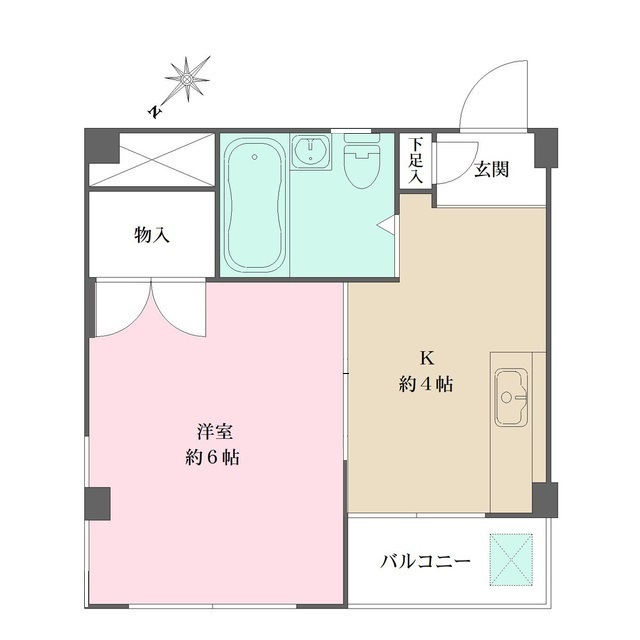 グランドメゾンの間取図