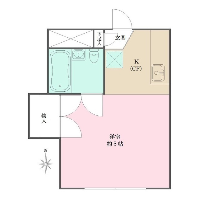 オリエント・コートの間取図