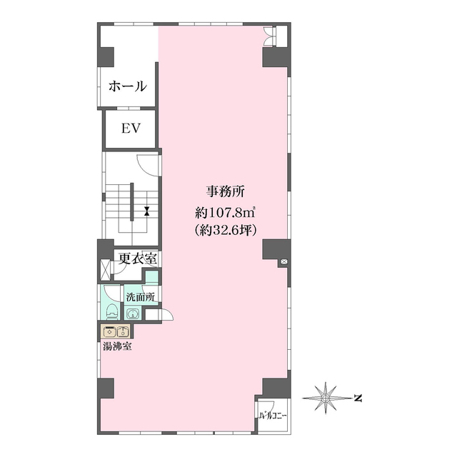 池袋労働基準協会ビルmedium物件間取図