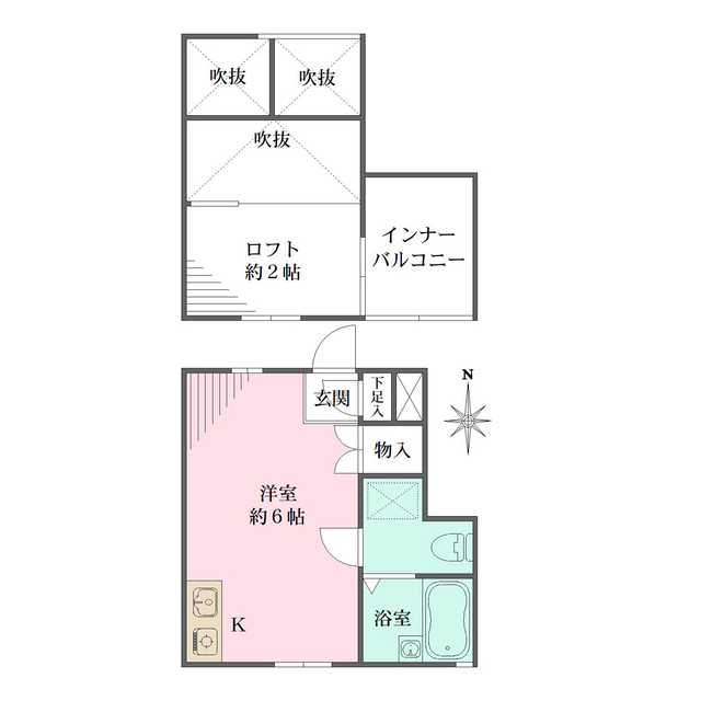 ＰＡＲＫ　ＩＳＨＩＢＡの間取図