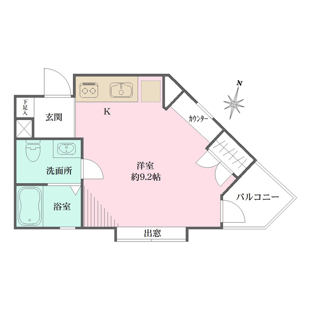 ＡＳＡＤＡ　ＨＯＵＳＥの間取図