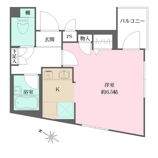 メゾン・ド・ダダの間取図