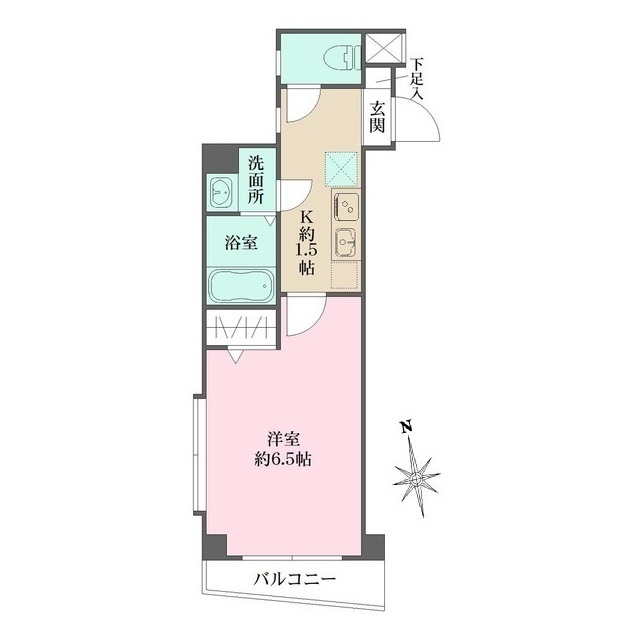 モン・シャトー高円寺北の間取図