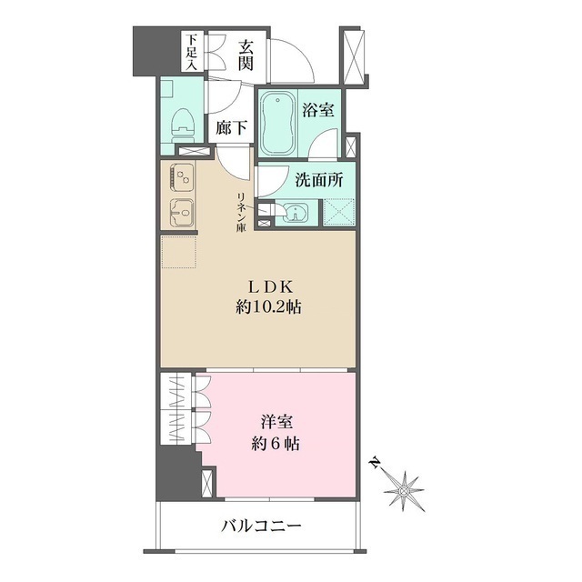 パークハウス西早稲田アーバンスの間取図