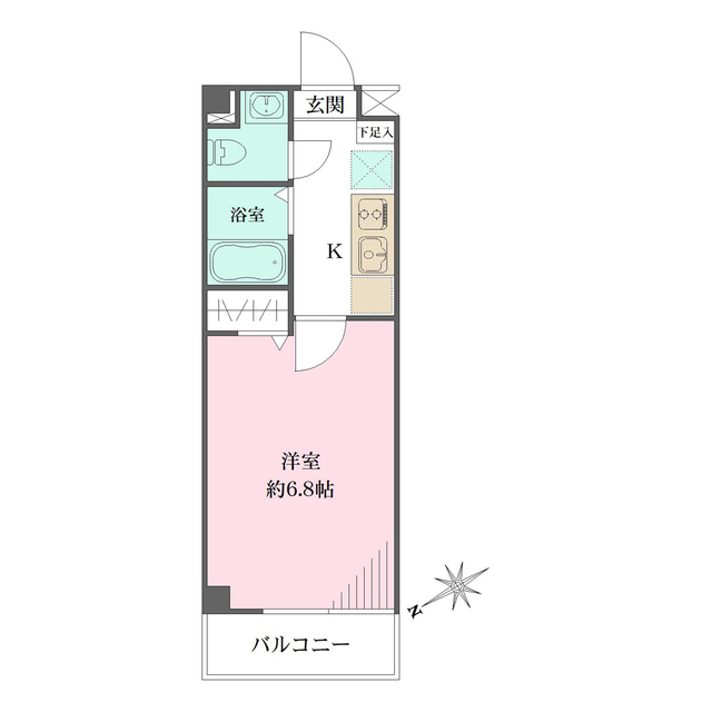 ＡＺＵメゾン西荻窪の間取図