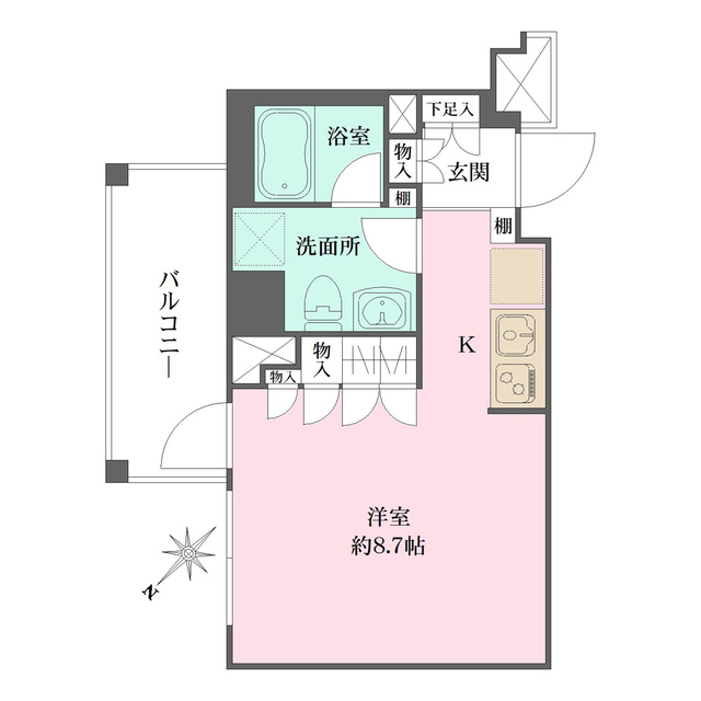 プリムヴェーレの間取図