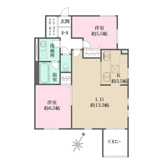 Ｔｈｅ　Ｐａｒｋ　Ｍａｉｓｏｎ代々木上原の間取図
