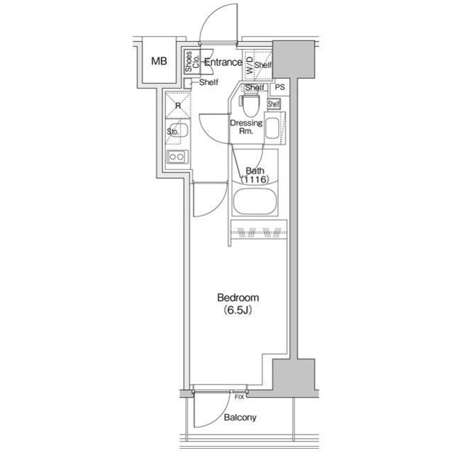 ザ・パークハビオ川口の間取図
