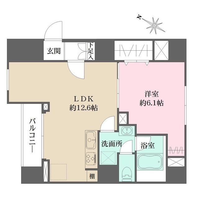 ＷＨＡＲＦ文京茗荷谷の間取図