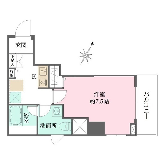 ＷＨＡＲＦ文京茗荷谷の間取図