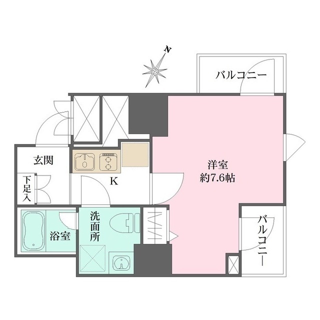 ＷＨＡＲＦ文京茗荷谷の間取図