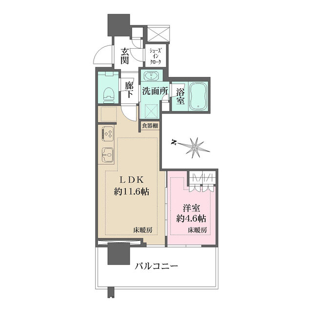 ＵＲＡＷＡ　ＴＨＥ　ＴＯＷＥＲの間取図