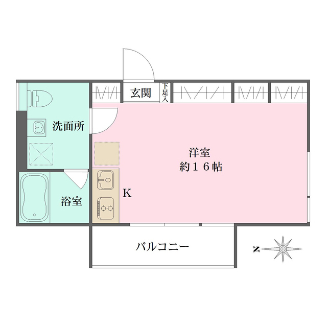 中野テラスの間取図