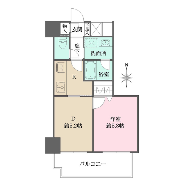 ウィライブ中野富士見町物件間取図
